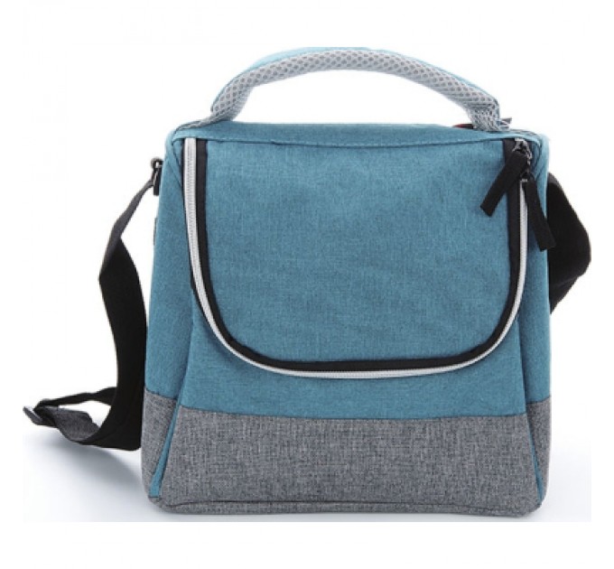 СИЛА Термосумка СИЛА 8 л бірюзова (25х15х21 см) (960606)