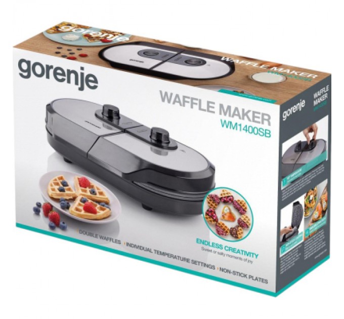 Вафельниця Gorenje WM 1400 SB (WM1400SB)