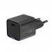 ColorWay Мережевий зарядний пристрій ColorWay GaN Mini 25W PD Port PPS USB-C Black (CW-CHS052PD-BK)