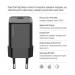 ColorWay Мережевий зарядний пристрій ColorWay GaN Mini 25W PD Port PPS USB-C Black (CW-CHS052PD-BK)