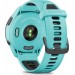 Garmin Смарт-годинник Garmin Forerunner 265 Black Bezel with Aqua Case and Aqua/Black Silicone Band (010-02810-52)