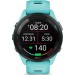 Garmin Смарт-годинник Garmin Forerunner 265 Black Bezel with Aqua Case and Aqua/Black Silicone Band (010-02810-52)