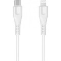 Canyon Дата кабель USB-C to Lightning 1.2m MFI White Canyon (CNS-MFIC4W)