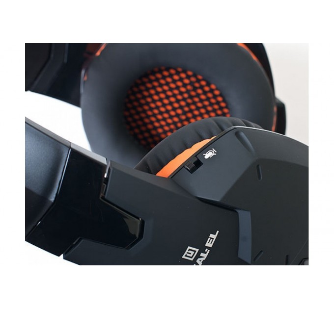 REAL-EL Гарнітура REAL-EL GDX-7700 Black/Orange