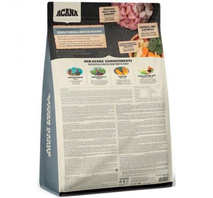 ACANA Сухий корм для собак ACANA Adult Small Breed Recipe 2 кг (0064992523206)