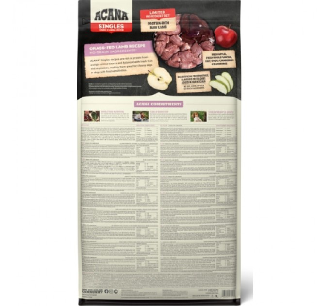 ACANA Сухий корм для собак ACANA Grass-Fed Lamb 2 кг (0064992570200)