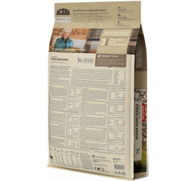 ACANA Сухий корм для собак ACANA Free-Run Duck 6 кг (0064992571603)