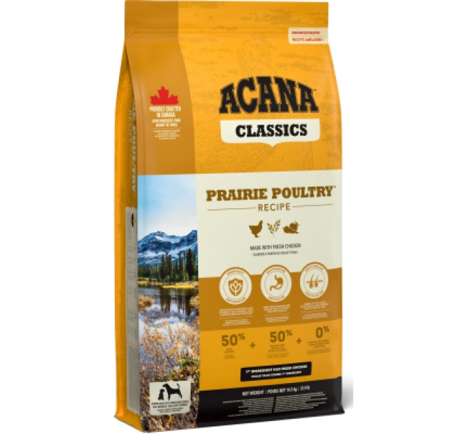 ACANA Сухий корм для собак ACANA Prairie Poultry 17 кг (0064992560171)
