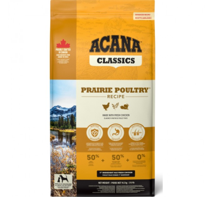 ACANA Сухий корм для собак ACANA Prairie Poultry 17 кг (0064992560171)