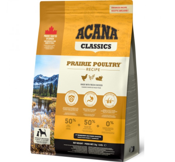 ACANA Сухий корм для собак ACANA Prairie Poultry 2 кг (0064992560218)