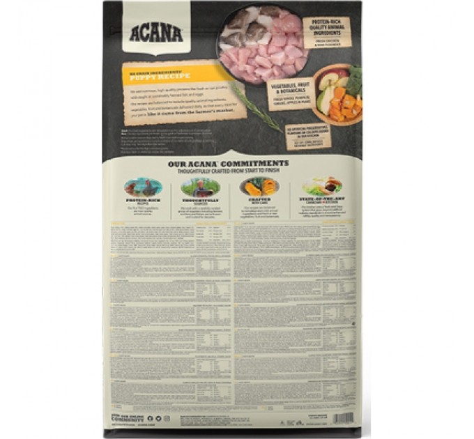 ACANA Сухий корм для собак ACANA Puppy Recipe 11.4 кг (0064992500115)