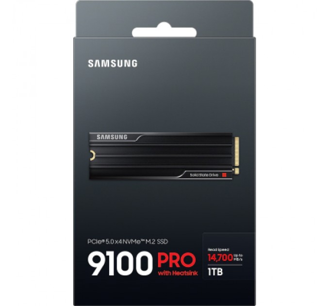 Samsung Накопичувач SSD M.2 2280 1TB 9100 PRO Heatsink Samsung (MZ-VAP1T0CW)