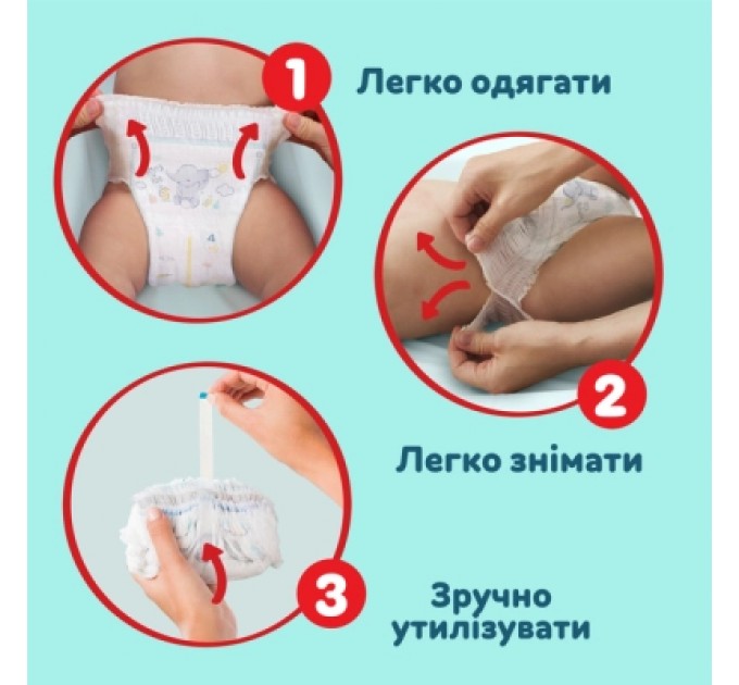 Pampers Підгузки Pampers Premium Care Pants Розмір 4 (9-15 кг) 114 шт (8700216829359)