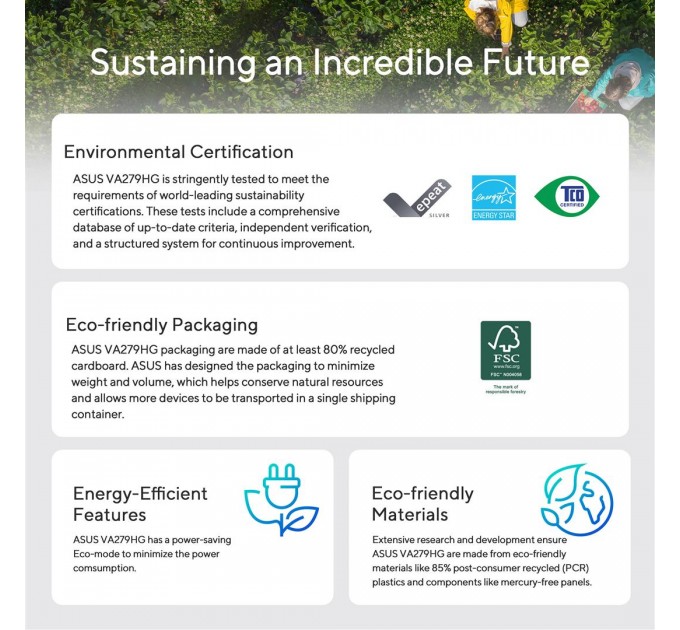 ASUS Монітор Asus 27" VA279HG (90LM04J1-B02371) IPS Black 120Hz