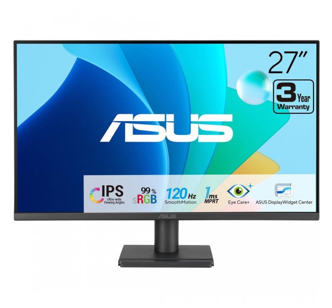 ASUS Монітор Asus 27" VA279HG (90LM04J1-B02371) IPS Black 120Hz