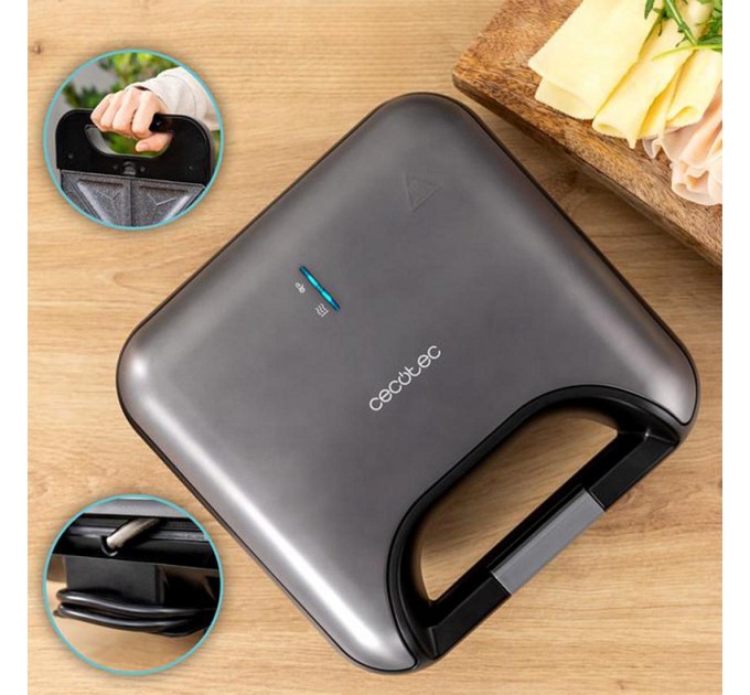 Бутербродниця Cecotec Rock`nToast Combo (CCTC-02932)