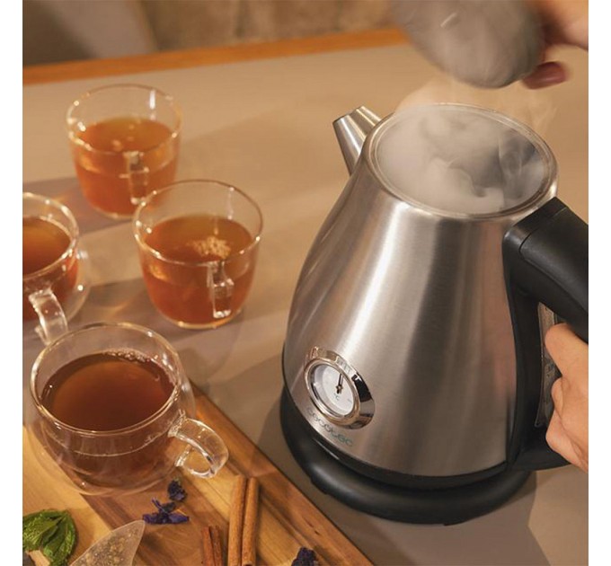 Cecotec Електрочайник Cecotec ThermoSense 620 Retro Steel (CCTC-01458)