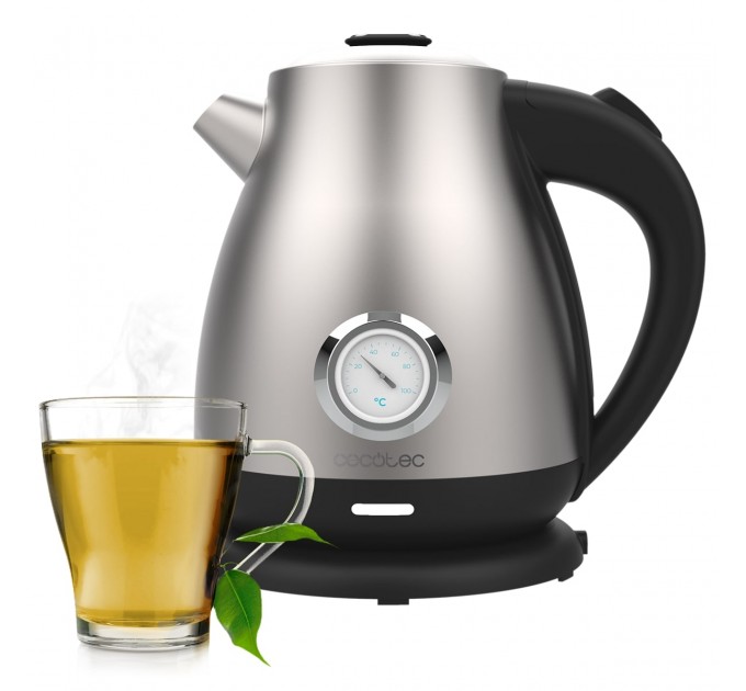 Cecotec Електрочайник Cecotec ThermoSense 620 Retro Steel (CCTC-01458)