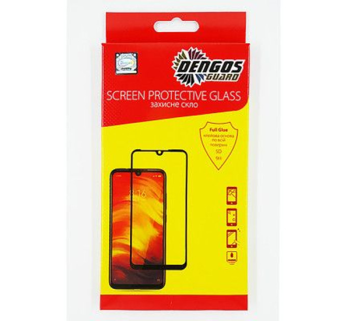 Dengos Скло захисне Dengos Samsung Galaxy A21 (black) (TGFG-118)