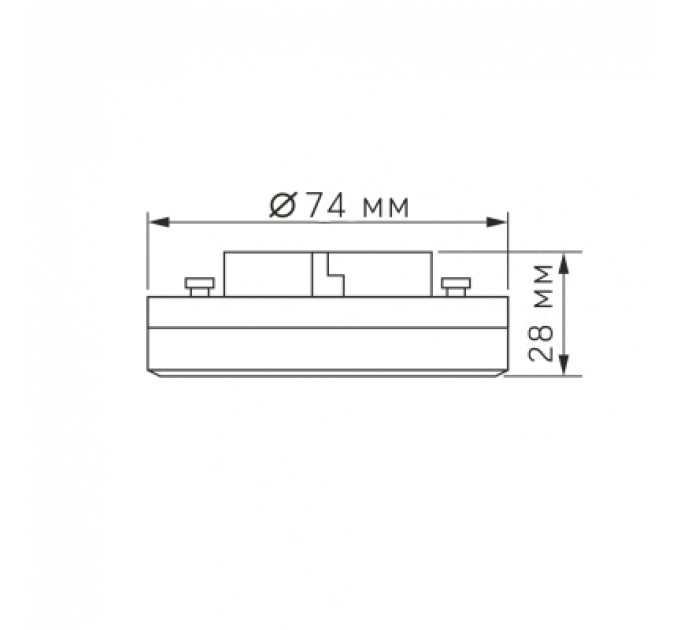 Videx Лампочка Videx LED GX53 12W 3000K 220V (VL-GX53-12533)