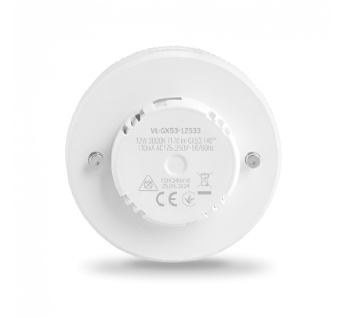 Videx Лампочка Videx LED GX53 12W 3000K 220V (VL-GX53-12533)
