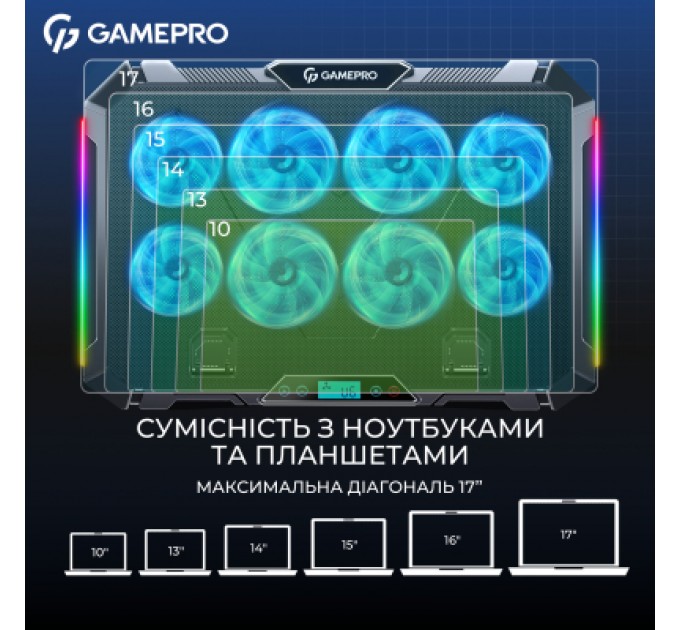 GamePro Підставка до ноутбука GamePro CP795