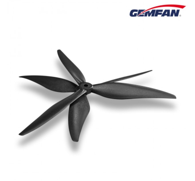 Gemfan Пропелер для дрона Gemfan 8040 3 Blade Propeller Black 1 pair (GF8040-3CN/HP098.PMCN8040-3B)