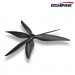 Gemfan Пропелер для дрона Gemfan 8040 3 Blade Propeller Black 1 pair (GF8040-3CN/HP098.PMCN8040-3B)