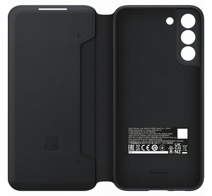 Чохол-книжка Samsung LED View Cover для Samsung Galaxy S22+ SM-S906 Black (EF-NS906PBEGRU)