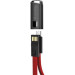 ColorWay Дата кабель USB 2.0 AM to Micro 5P 0.22m red ColorWay (CW-CBUM022-RD)