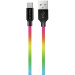 ColorWay Дата кабель USB 2.0 AM to Type-C 1.0m multicolor ColorWay (CW-CBUC018-MC)