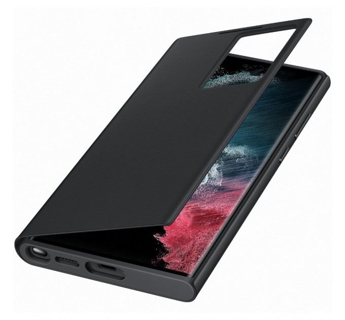 Samsung Чохол-книжка Samsung Smart Clear View Cover для Samsung Galaxy S22 Ultra SM-S908 Black (EF-ZS908CBEGRU)