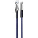 ColorWay Дата кабель USB 2.0 AM to Type-C 1.0m zinc alloy blue ColorWay (CW-CBUC012-BL)