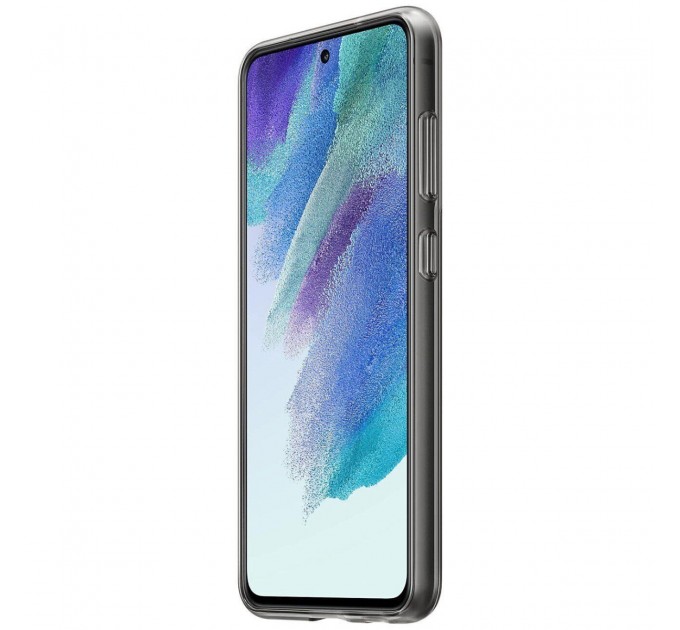 Samsung Чохол-накладка Samsung Clear Strap Cover для Samsung Galaxy S21 FE SM-G990 Dark Gray (EF-XG990CBEGRU)