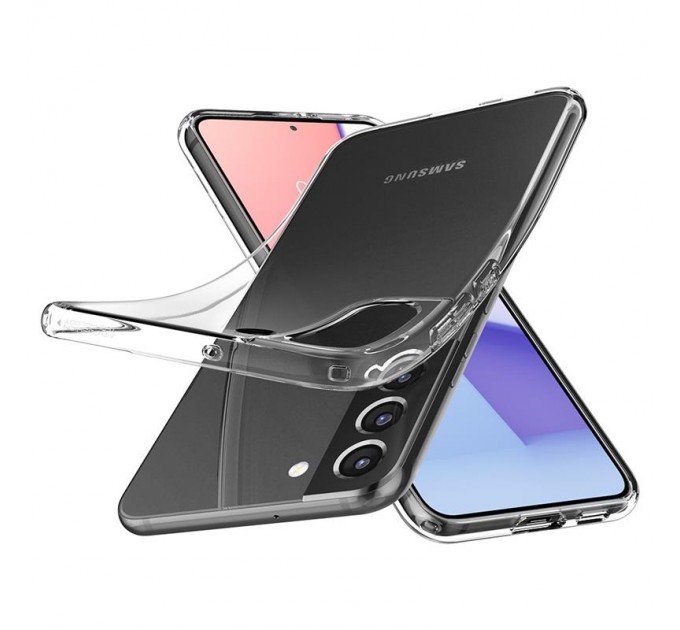 Чохол-накладка Spigen Liquid Crystal для Samsung Galaxy S22 SM-S901 Crystal Clear (ACS03984)