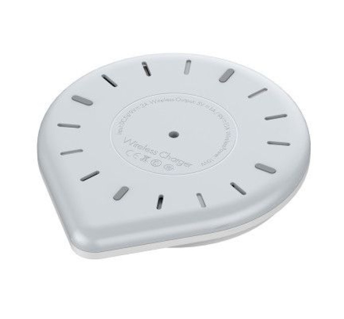 ColorWay Зарядний пристрій ColorWay Qi Fast Charger (10W)& LED bedside lamp (CW-CHW20Q-WT)