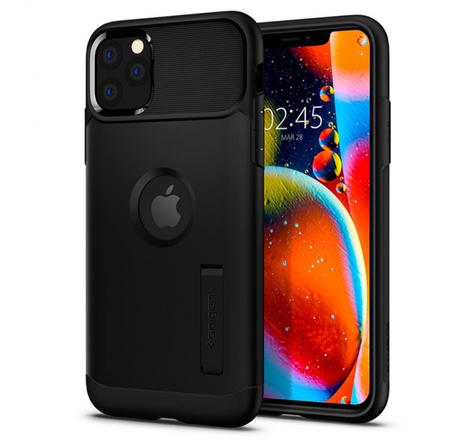 Spigen Чохол-накладка Spigen Slim Armor для Apple iPhone 11 Pro Black (077CS27099)