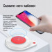 ColorWay Зарядний пристрій ColorWay Qi Fast Charger (10W)& LED bedside lamp (CW-CHW20Q-WT)