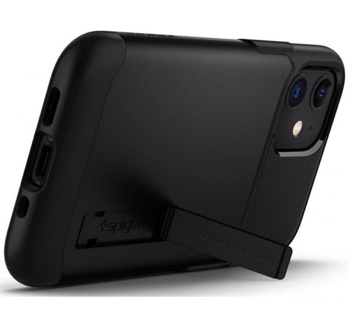 Spigen Чохол-накладка Spigen Slim Armor для Apple iPhone 12 Mini Black (ACS01545)