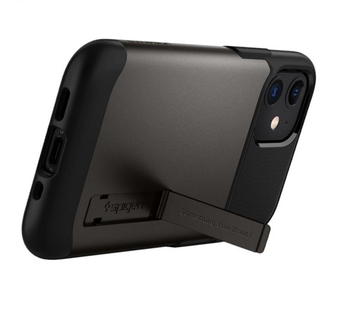 Spigen Чохол-накладка Spigen Slim Armor для Apple iPhone 12 Mini Gunmetal (ACS01546)