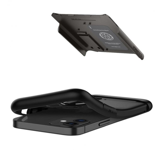 Spigen Чохол-накладка Spigen Slim Armor для Apple iPhone 12 Mini Gunmetal (ACS01546)