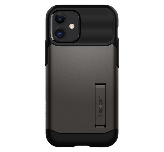 Spigen Чохол-накладка Spigen Slim Armor для Apple iPhone 12 Mini Gunmetal (ACS01546)