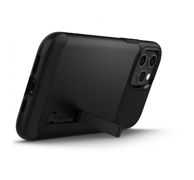 Spigen Чохол-накладка Spigen Slim Armor для Apple iPhone 12 Pro Max Black (ACS01479)