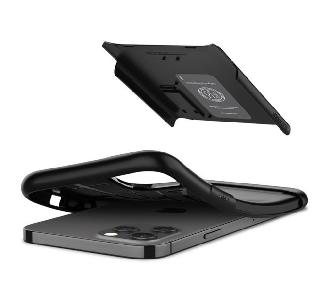 Spigen Чохол-накладка Spigen Slim Armor для Apple iPhone 12 Pro Max Gunmetal (ACS01480)