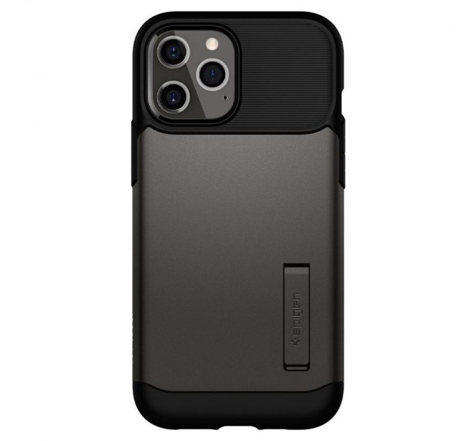 Spigen Чохол-накладка Spigen Slim Armor для Apple iPhone 12 Pro Max Gunmetal (ACS01480)