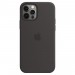 Apple Чохол-накладка Apple Silicone Case with MagSafe для Apple iPhone 12 Pro Max Black (MHLG3)