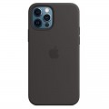Apple Чохол-накладка Apple Silicone Case with MagSafe для Apple iPhone 12 Pro Max Black (MHLG3)