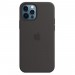 Apple Чохол-накладка Apple Silicone Case with MagSafe для Apple iPhone 12 Pro Max Black (MHLG3)