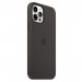 Apple Чохол-накладка Apple Silicone Case with MagSafe для Apple iPhone 12 Pro Max Black (MHLG3)