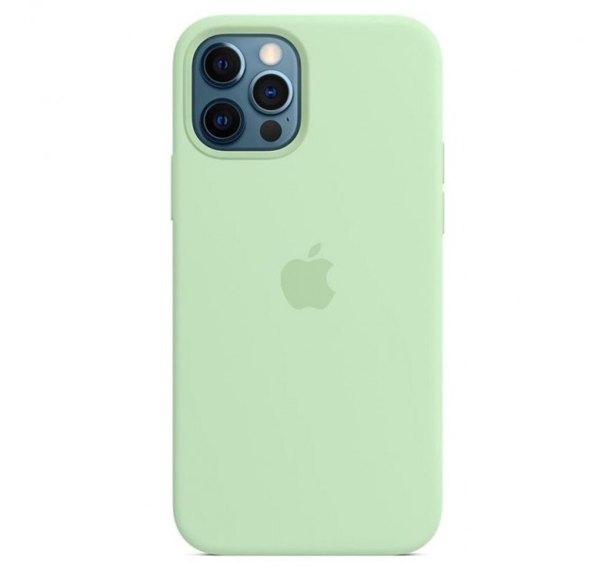 Apple Чохол-накладка Apple Silicone Case with MagSafe для Apple iPhone 12 Pro Max Pistachio (MK053)